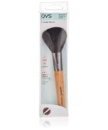 QVS Powder Brush Rouge Natural Hair Brush