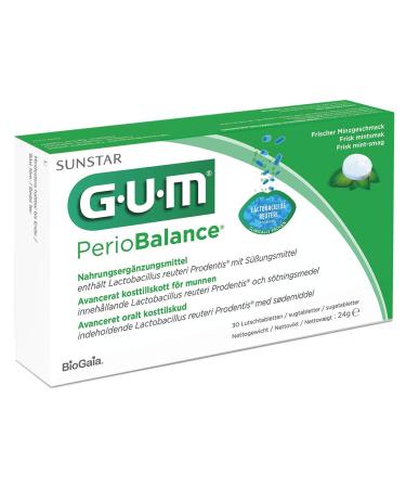 GUM PerioBalance Lozenges Pack of 30 Lozenges (3 x 30 Lozenges)