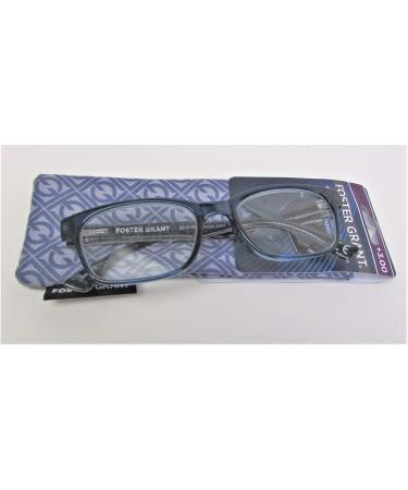 Foster Grant Parissa Women's Premium Translucent Blue Reading Glasses (1.50)