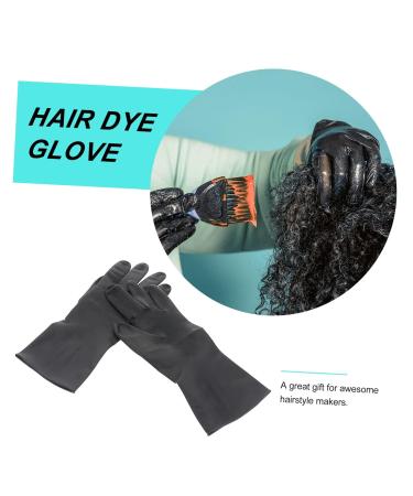 MERRYHAPY 3 Pairs Hair Salon Gloves Hair Shampoo Gloves Barber Gloves Hair Dye Glove - Buy Online on GoSupps.com