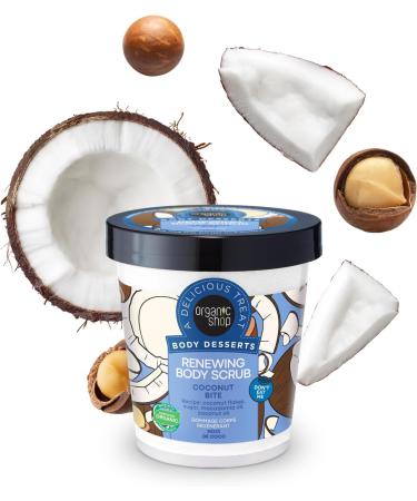 Organic Shop Body Desserts Renewing Body Scrub Coconut Bite 450 ml - Buy Online on GoSupps.com