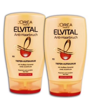 L'OR AL L'Or al Paris Elvital 2-pack of anti-breakage treatment bottles for damaged hair 2 x 125 ml