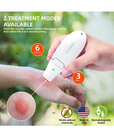 Hygekeep Insect Bite and Sting Relief - Fast Relief for Mosquito, Bee, and Wasp Bites - Chemical-Free Treatment for Itch, Pain, and Swelling - Safe for Kids and Families - Pack of 1 - Buy Online on GoSupps.com