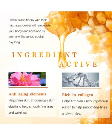 Buy Hibiscus & Honey Firming Cream - Neck & Skin Tightening Lotion with Collagen & Hyaluronic Acid | Reduces Neck Lines Firms & Smooths | 60ML International Shipping Available - Buy Online on GoSupps.com