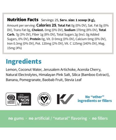 Buy Sprout Living Colorfuel Hydration Powder | Organic Superfoods & Adaptogens for Electrolyte Support | Lemon Citrus Flavor (25 Servings) - International Shipping Available - Buy Online on GoSupps.com