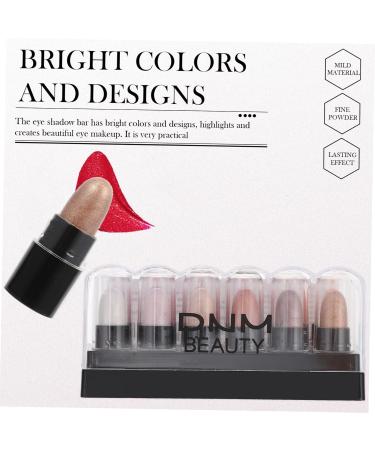 Didiseaon 1box 12 Shadow Box Girl Makeup Eyeshadow Pen Boxed Plastic Woman Brightening Stick - Buy Online on GoSupps.com