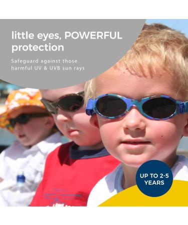 Baby Banz Adventure Sunglasses Pink Check - One Size | UV Protection for Infants - Buy Online on GoSupps.com