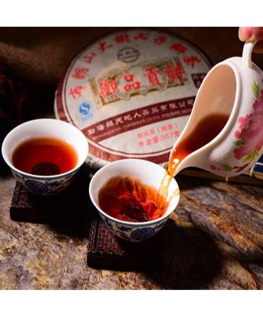 HELLOYOUNG 357g de th Pu'er chinois bio et m r Th vert l'ar me vieilli distinct facile infuser Th pu-erh Pu'er Tea - Buy Online on GoSupps.com