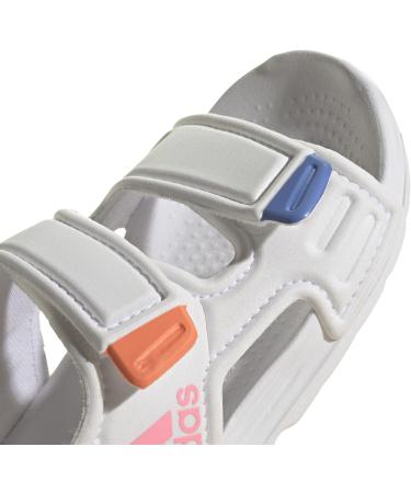adidas Unisex Kids Altaswim Beach & Pool Shoes - 12 UK Child - White/Pink - Buy Online on GoSupps.com