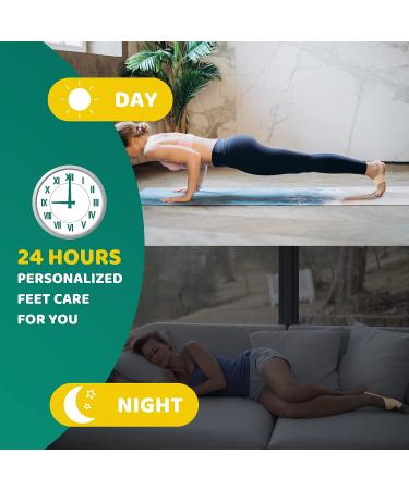 Toflower Bunion Corrector Day Night Support for Women and Men - Beige, Size S (1 Pair) - Buy Online on GoSupps.com