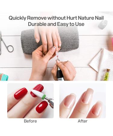 MAQUITA 7Pcs Ceramic Nail Drill Bits Set - Professional Nail Drill Bit Tools for Manicure Pedicure - Great Gift for Women and Girls - Buy Online on GoSupps.com