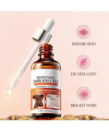 Shantou Yingji Dark Knuckle Skin Lightening Serum 50ml Dark Knuckle Whitening Serum Dark Knuckle Whitening Cream Joint Darkening Repair Melanin Improves Skin Tone Used for Ankle Elbows - Buy Online on GoSupps.com