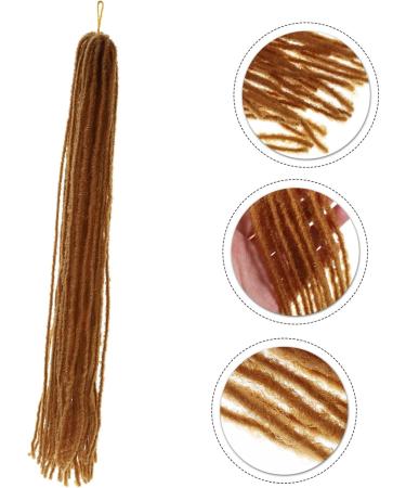FOYTOKI Dirty Little Braids Double Ended Dreadlock Extensions Women Hairpiece Long Dreadlocks Fashion Hairpiece Dreadlocks Dreadlock Headband Wigs Hair Extensions Hair Wig Men Wig 90X8CM As Shown - Buy Online on GoSupps.com