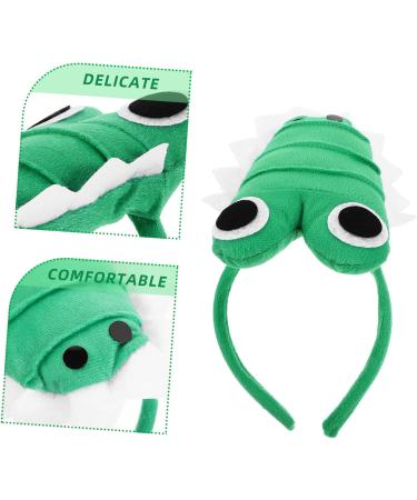 COSMEVIVI Crocodile Headband Hair Band Hair Hoops Hair Decor Face Washing Hairband Funny Headwear Crocodile Shape Headwear Animal Headband Cartoon Hairband Creative Hairband Lovely Headwear - Buy Online on GoSupps.com