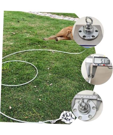 Vanzack Dog Tie Pflock Set - Heavy-Duty Earth Anchor for Large Dogs & Cats | Durable Metal Spiral Dog Piles for Farms - Buy Online on GoSupps.com