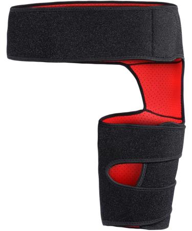 Zyyini Thigh Bandage - Adjustable Compression Support for Hip & Groin Pain Relief | Velcro Fastener - Buy Online on GoSupps.com