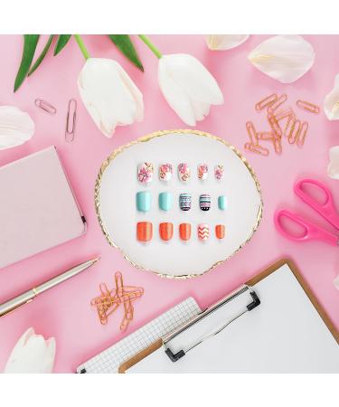 Ouligay Resin Nail Art Palette Gold Nail Colour Display Nail Polish Color Mixing Palette for Diy Nail Tech Supplies (White) - Buy Online on GoSupps.com