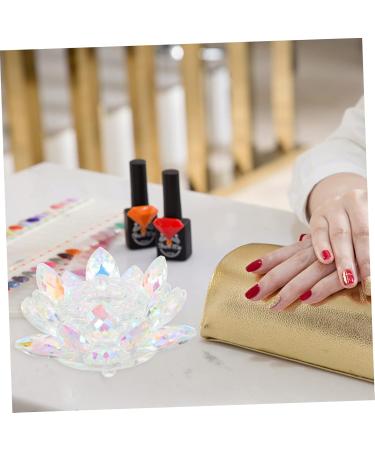 Healeved Nail Art Crystal Cup Glass Punch Hole - Buy Online on GoSupps.com