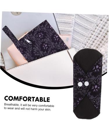 Gleavi Women s Washable Menstruation Pads Set | Reusable Bamboo Carbon Period Pad | Size 3 with Slip Inlays Eco-Friendly & Portable - Buy Online on GoSupps.com