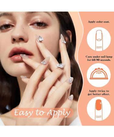 Arousar Nude Pink Gel Polish Starter Kit - 8 Colors | All Seasons Neutral Brown Soak Off Set | Quick Dry Nail Lamp | DIY Manicure Art at Home - Buy Online on GoSupps.com