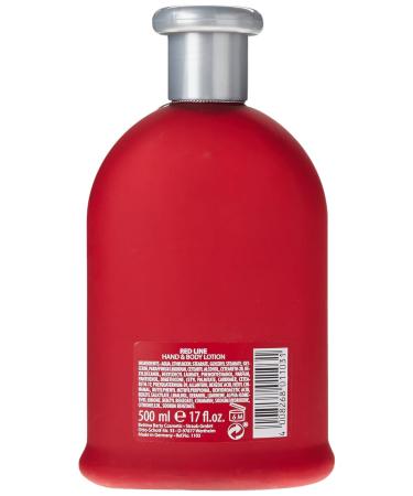 Bettina Barty Red Line Hand & Body Lotion 500ml - Hydrating Moisturizer for Soft Skin | International Shipping Available - Buy Online on GoSupps.com