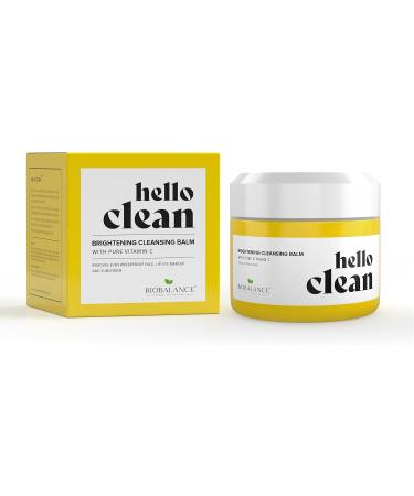 Bio Balance Hello Clean Brightening Face Cleansing Balm with Pure Vitamin C - Buy Online on GoSupps.com