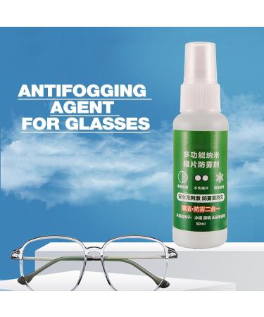 Anti Fog Spray | Lens Cleaner Spray and Glass Cleaner Defogger Spray Portable Long Lasting Glass Cleaner for Glasses Mirrors Goggles - Buy Online on GoSupps.com