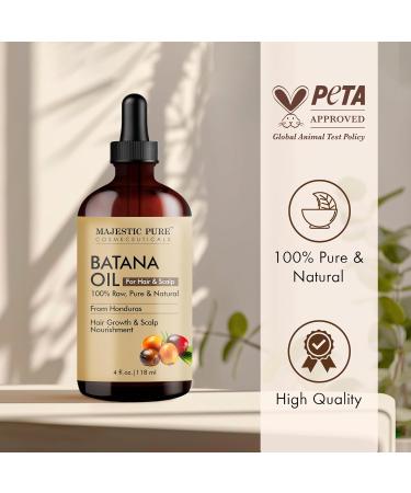 Majestic Pure for Hair Growth - Batana Oil - 4 Fl Oz. - Buy Online on GoSupps.com