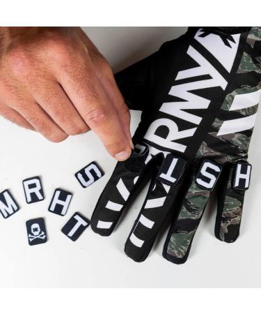 HK Army Freeline Knucklez Gloves - Tigerstripe Small | Lightweight Paintball Gloves - Buy Online on GoSupps.com
