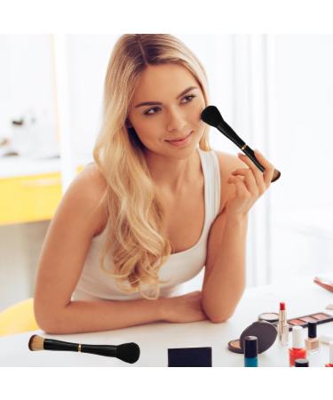 Mini 4 in 1 Makeup Brush Stackable Dual Ended Makeup Brush Mini Travel Makeup Brushes Set with Powder/Blush Brush Brush Blending Brush - Buy Online on GoSupps.com