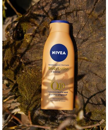 NIVEA Q10 Strengthening Body Lotion with Bronze Effect 400ml - Anti-Aging Moisturizer for Glow & Hydration | International Shipping Available - Buy Online on GoSupps.com