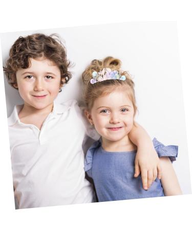 FRCOLOR Rhinestone Tuck Comb Girls Crown Hair Comb Girls Hair Comb Headdresses for Women Hair Comb Clip for Girl Hair Roller Clips Wig Women Crown Hairpiece Mermaid Metal Baby Issue Card - Buy Online on GoSupps.com