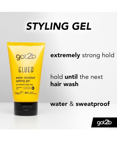 Schwarzkopf - Got2b - Superglue Glued Hair Gel - Water Resistant - Ultimate Hold - Vegan Formula - Hair Styling - 150ml - Buy Online on GoSupps.com