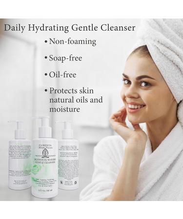 Florencia Botanical Marine Gentle Cleanser - Non-Foaming Soap-Free Face Wash with Marine Algae & Organic Botanicals | Hydrating Deep Clean for Sensitive & Dry Skin | 6 fl. oz - Buy Online on GoSupps.com