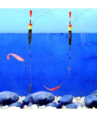 Thkfish Slip Pose Swimmer Fishing Bobbers - 4 Pack Float Corks for Sea & Freshwater Fishing Accessories - Buy Online on GoSupps.com