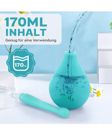  MOAJAZA Vaginal and intimate douche for women reusable 170ml enema intimate douche vaginal douche for body care - Buy Online on GoSupps.com