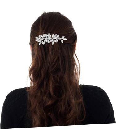 Ipetboom Crystal Hair Accessories Wedding Decor Wedding Hair Accessories Hair Barrettes Hair Clip Hair Pin Tiara Bridal Hair Accessories Bride Rhinestones Rhinestone Hair Gem - Buy Online on GoSupps.com