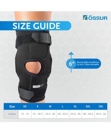  ssur Form Fit Knee Hinged Wrap - Advanced Pain Relief & Injury Recovery - Maximum Stability & Comfort (Large - Buy Online on GoSupps.com