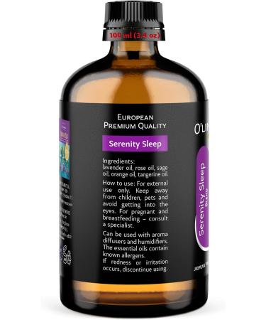 Natural Calm Serenity Sleep Essential Oil Blend - Pure Aromatherapy Oils for Dream and Relaxation Perfect for Diffuser - Lavender Orange Sage and Neroli Essential Oils - Long Lasting Sleep Support Serenity Sleep Blend 3.  - Buy Online on GoSupps.com