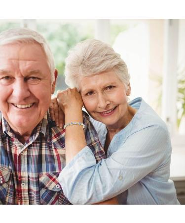 Jeroot Titanstahl Magnetic Band for Women - Adjustable 3500 Gauss Magnetic Wrist Bracelet with Tools - Stylish Purple Jewelry - Buy Online on GoSupps.com