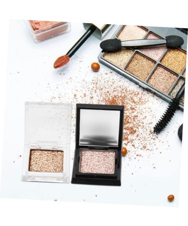 FRCOLOR 3 Sets Empty Eye Shadow Box - Refillable Blusher Powder Trays & DIY Lipstick Cases - Magnetic Red Palette for Cosmetics - 3.6x3.5cm - Buy Online on GoSupps.com