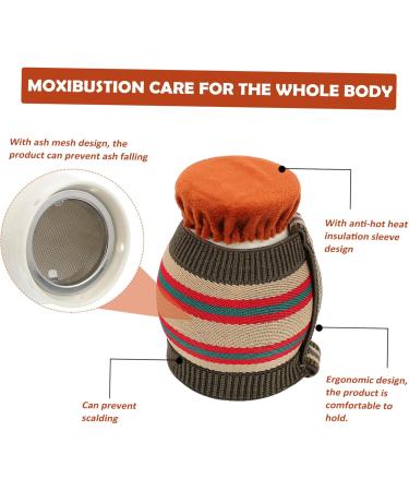 Minkissy Ceramic Moxibustion Cup Set - Multi-Purpose Suction Massage Tool | White Ceramic | Universal Equipment 10x6.5x6.5cm - International Shipping Available - Buy Online on GoSupps.com