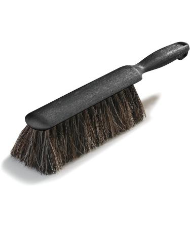 Carlisle FoodService Products 3622503 Flo-Pac Plastic Handle Counter Brush  Horsehair Blend Bristles  2-1/2" Bristle Trim  8" Length  Black - Buy Online on GoSupps.com