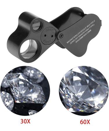Mollo High Accuracy Diamond Tester + 30X60X Jewelry Eye Loupe Combo | Gem Testing Tool for Novice and Expert - DT-1 - Buy Online on GoSupps.com
