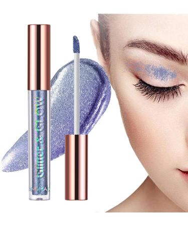 Liquid Shimmer Eyeshadow | Chameleon Liquid Eye Shadow | Liquid Eyeshadow Multi-Dimensional Long-Lasting Holographic Multichrome Eyeshadows Makeup Frifer 07# - Buy Online on GoSupps.com