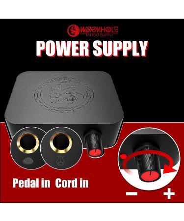 Wormhole Complete Tattoo Kit - 2 Coil Tattoo Machines, Color Immortal Inks, Power Supply, Needles, Tips, Grips - 126 Piece Set for Tattoo Artists | TK105(2gun) - Buy Online on GoSupps.com