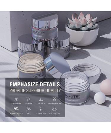 Deep Nude Acrylic Nail Powder: Long-Lasting Professional Extension French Nail Art Supplies - 1oz - Buy Online on GoSupps.com