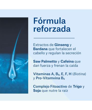  NaturVital NaturVital - Pack of 6 anti-hair loss shampoos for oily hair paraben and silicone free hair loss prevention natural strengthening for men and women 6 x 300 ml - Buy Online on GoSupps.com