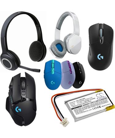 SPANN Battery Replacement for Logitech A-00031 | G Pro Wireless G304 G502 G703 Lightspeed | 3.7V Compatible Part No: 533-000069 533-000151 - Buy Online on GoSupps.com