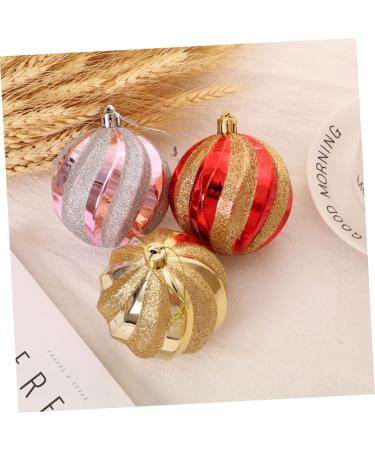 Cabilock 18 Pcs Christmas Hanging Balls Fillable Christmas Ornaments Christmas Ball Pendant Prom The Banner - Buy Online on GoSupps.com